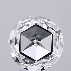 Diament laboratoryjny bezbarwny rozeta, 2.17ct, VVS2, D, IGI LG720596963