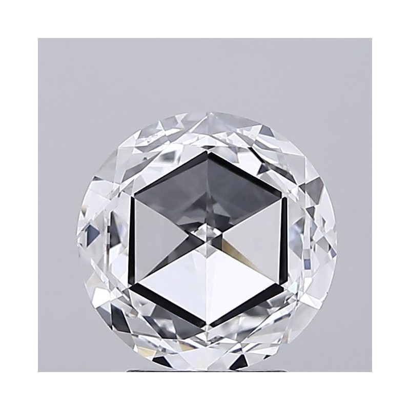 Diament laboratoryjny bezbarwny rozeta, 2.17ct, VVS2, D, IGI LG720596963