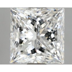 Diament laboratoryjny bezbarwny szlif princess, 2.79ct, VVS2, F, IGI LG728557305
