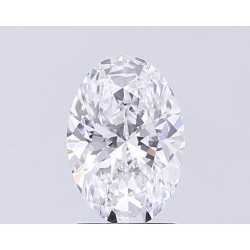 Diament laboratoryjny bezbarwny szlif owalny, 1.51ct, VVS1, D, IGI LG723563316