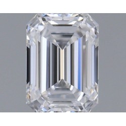 Diament szlif szmaragdowy, 0.43ct, VVS2, D, GIA 3525139339