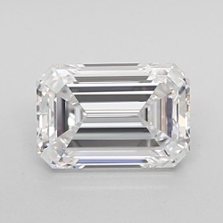Diament laboratoryjny bezbarwny szlif szmaragdowy, 1.06ct, VVS1, D, IGI LG698584956