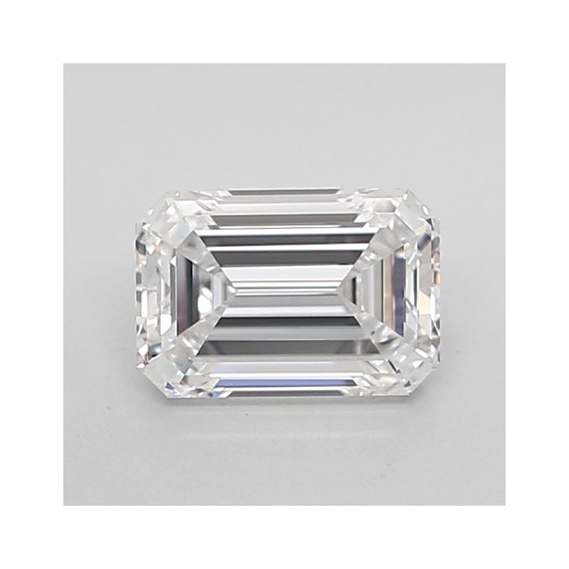 Diament laboratoryjny bezbarwny szlif szmaragdowy, 1.06ct, VVS1, D, IGI LG698584956