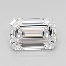 Diament laboratoryjny bezbarwny szlif szmaragdowy, 0.98ct, IF, D, IGI LG739503169