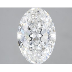Diament laboratoryjny bezbarwny szlif owalny, 2.79ct, VVS2, D, IGI LG720544151