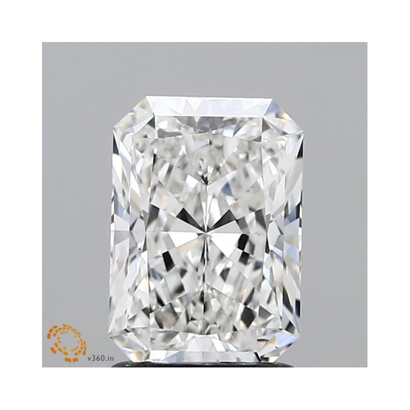 Diament laboratoryjny bezbarwny radiant, 1.58ct, VVS2, F, IGI LG625490497