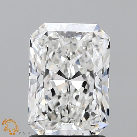 Diament laboratoryjny bezbarwny radiant, 1.58ct, VVS2, F, IGI LG625490497