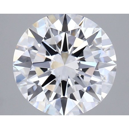 Diament laboratoryjny bezbarwny szlif okrągły, 2.7ct, VVS2, E, GIA 6532145503