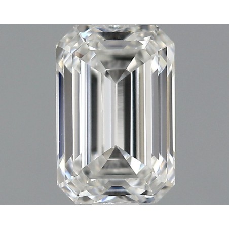 Diament laboratoryjny bezbarwny szlif szmaragdowy, 1.04ct, VVS2, F, IGI LG732559669