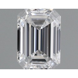 Diament szlif szmaragdowy, 0.4ct, VS1, D, GIA 2527204022
