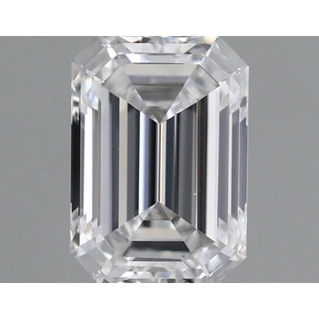 Diament szlif szmaragdowy, 0.4ct, VS1, D, GIA 2527204022