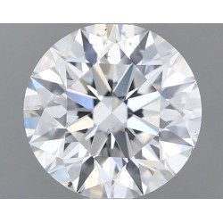Diament szlif okrągły, 1ct, SI1, D, GIA 6221413858