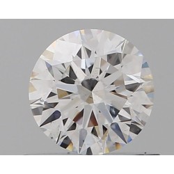 Diament szlif okrągły, 0.57ct, SI1, D, GIA 6532711060
