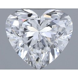 Diament serce, 0.83ct, VS1, D, GIA 1528956309
