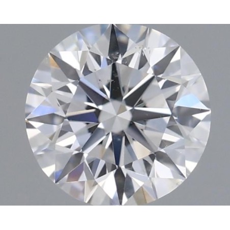 Diament szlif okrągły, 0.37ct, SI2, F, GIA 3495702745