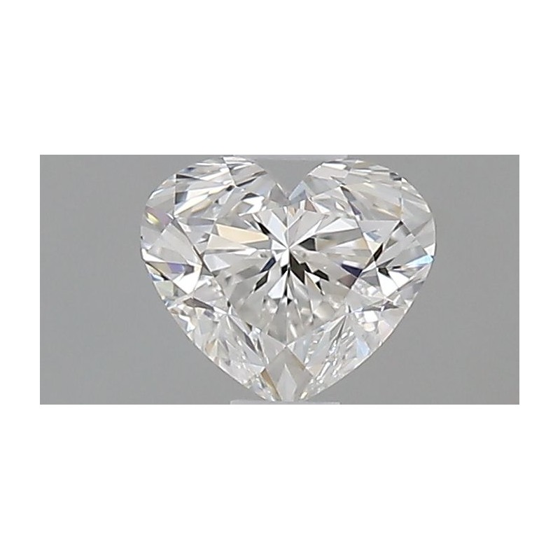 Diament serce, 0.5ct, VS1, F, GIA 5536787729