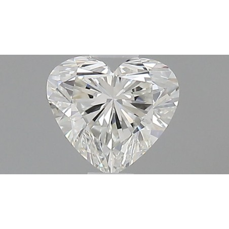 Diament serce, 0.53ct, VVS1, H, GIA 7538775156