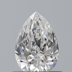 Diament szlif gruszkowy, 0.51ct, VVS1, E, GIA 5533770970