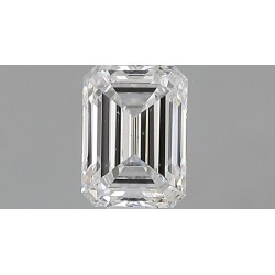 Diament szlif szmaragdowy, 0.62ct, VS2, E, GIA 2537720010