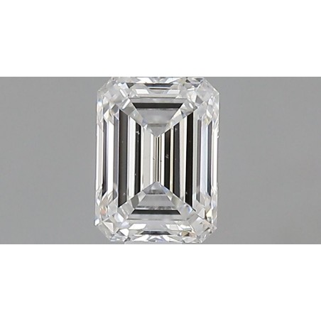 Diament szlif szmaragdowy, 0.62ct, VS2, E, GIA 2537720010