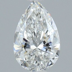 Diament szlif gruszkowy, 1ct, VVS2, F, GIA 6525490907