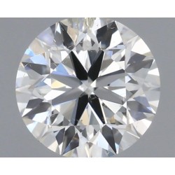 Diament szlif okrągły, 0.5ct, SI2, H, IGI 727541602