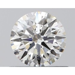 Diament szlif okrągły, 0.59ct, SI2, H, GIA 5526013507