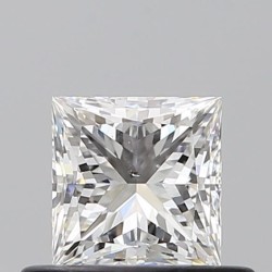 Diament szlif princess, 0.5ct, SI2, F, GIA 6522123534