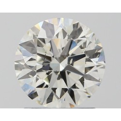 Diament szlif okrągły, 1.5ct, SI1, I, IGI 651485188
