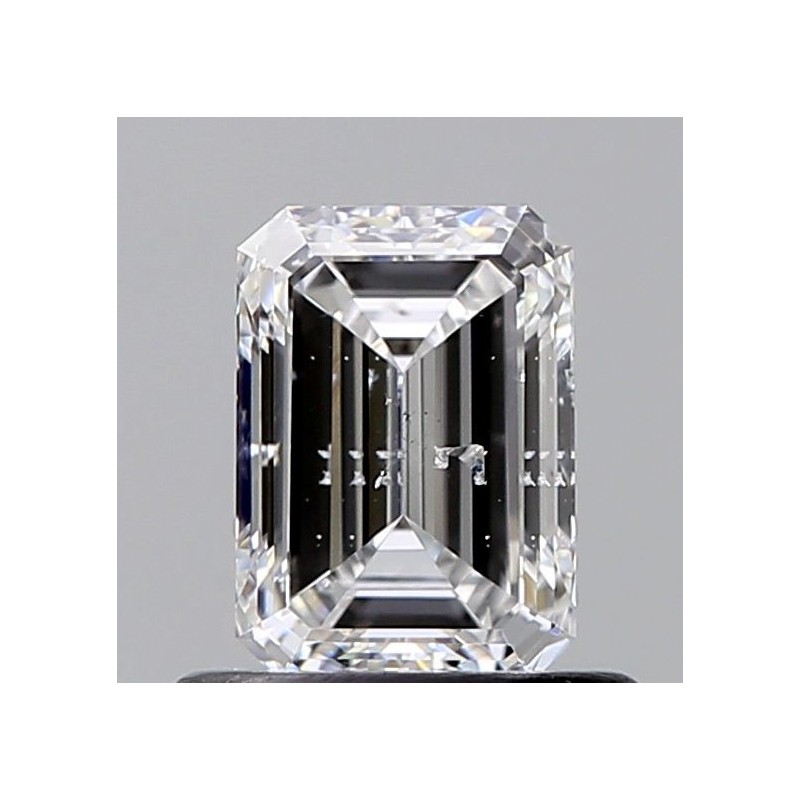 Diament szlif szmaragdowy, 0.6ct, SI2, D, GIA 2454226886 Diament szlif szmaragdowy, 0.6ct, SI2, D, GIA 2454226886