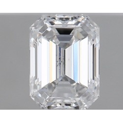 Diament szlif szmaragdowy, 0.37ct, SI1, E, GIA 6501167969
