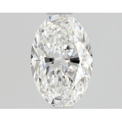 Diament szlif owalny, 0.54ct, VVS1, E, GIA 7536295955