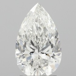 Diament laboratoryjny bezbarwny szlif gruszkowy, 2.53ct, VVS2, F, IGI LG739575601