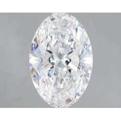 Diament laboratoryjny bezbarwny szlif owalny, 2.87ct, VVS2, E, GIA 2235645324