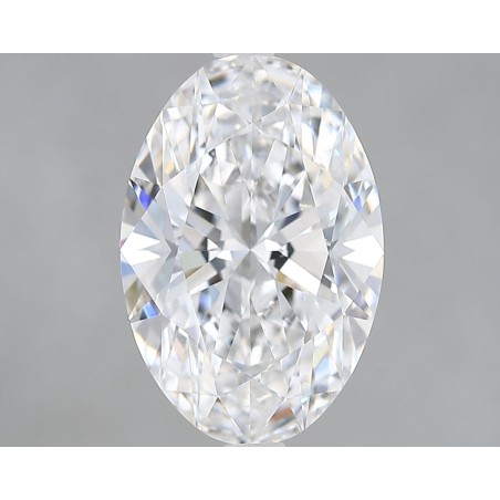 Diament laboratoryjny bezbarwny szlif owalny, 2.87ct, VVS2, E, GIA 2235645324