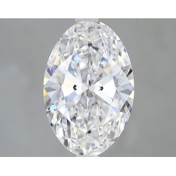 Diament laboratoryjny bezbarwny szlif owalny, 2.23ct, VVS2, E, GIA 1232712817