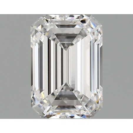 Diament laboratoryjny bezbarwny szlif szmaragdowy, 1.07ct, VVS2, D, IGI LG689591846