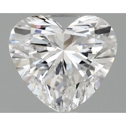 Diament laboratoryjny bezbarwny serce, 1.42ct, VVS2, D, IGI LG713519473