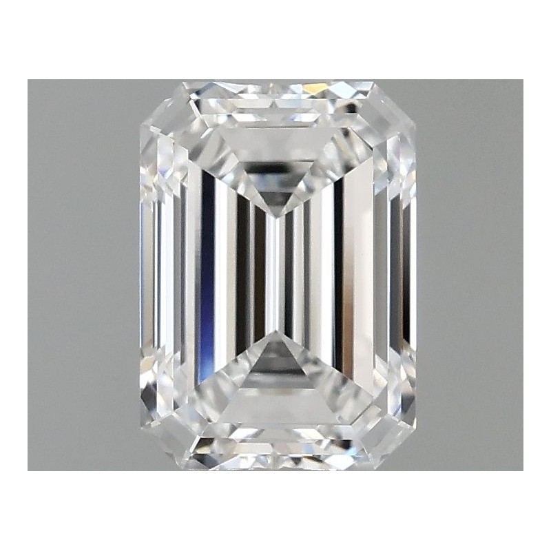 Diament laboratoryjny bezbarwny szlif szmaragdowy, 1.1ct, VVS2, D, IGI LG723582524