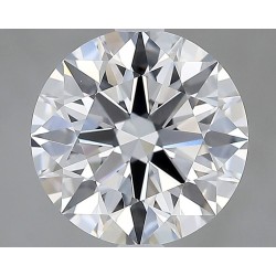Diament laboratoryjny bezbarwny szlif okrągły, 2.07ct, VVS2, E, GIA 2536687645