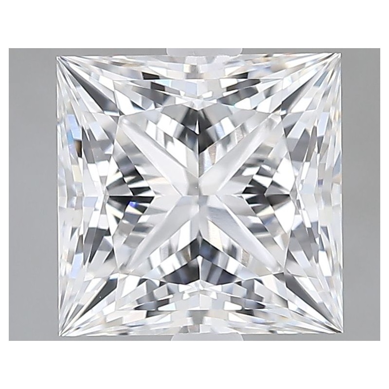 Diament laboratoryjny bezbarwny szlif princess, 2.54ct, VVS2, F, GIA 7533729353 Diament laboratoryjny bezbarwny szlif princess, 2.54ct, VVS2, F, GIA 7533729353