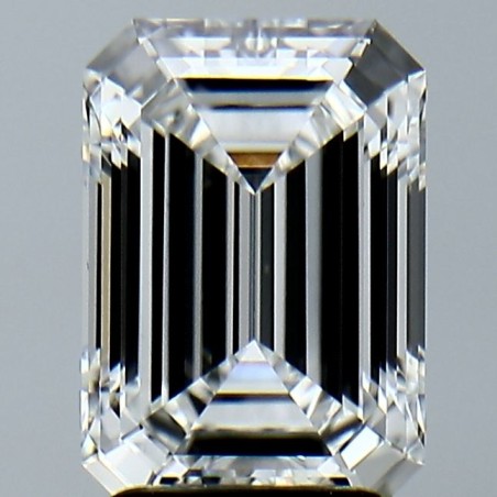 Diament laboratoryjny bezbarwny szlif szmaragdowy, 2.58ct, VVS2, E, IGI LG742527841
