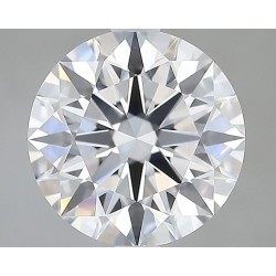 Diament laboratoryjny bezbarwny szlif okrągły, 2.07ct, VVS2, E, GIA 6531739765