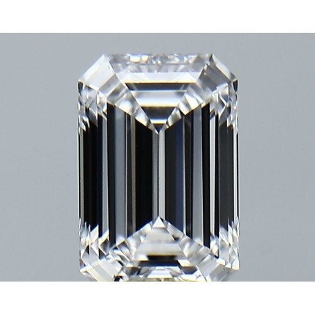 Diament laboratoryjny bezbarwny szlif szmaragdowy, 2.06ct, VVS2, D, GIA 2534727943