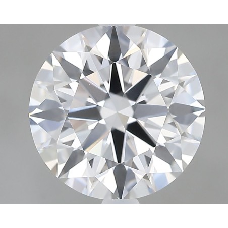 Diament laboratoryjny bezbarwny szlif okrągły, 2.81ct, VVS2, D, GIA 7531728128