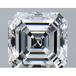 Diament laboratoryjny bezbarwny Asscher, 2.3ct, VVS2, D, GIA 1539687700
