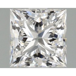 Diament laboratoryjny bezbarwny szlif princess, 1.47ct, VVS2, E, IGI LG680511269