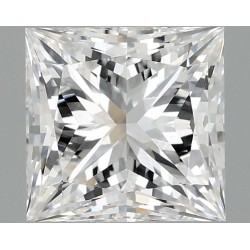 Diament laboratoryjny bezbarwny szlif princess, 1.47ct, VVS2, E, IGI LG715558446