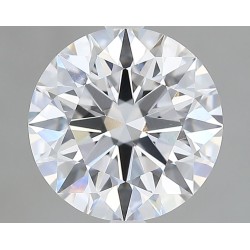 Diament laboratoryjny bezbarwny szlif okrągły, 2.66ct, VVS2, D, GIA 1236629544