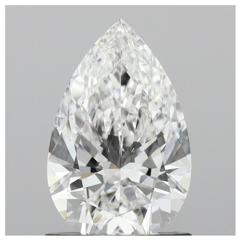 Diament laboratoryjny bezbarwny szlif gruszkowy, 1.08ct, VVS1, E, IGI LG640442309